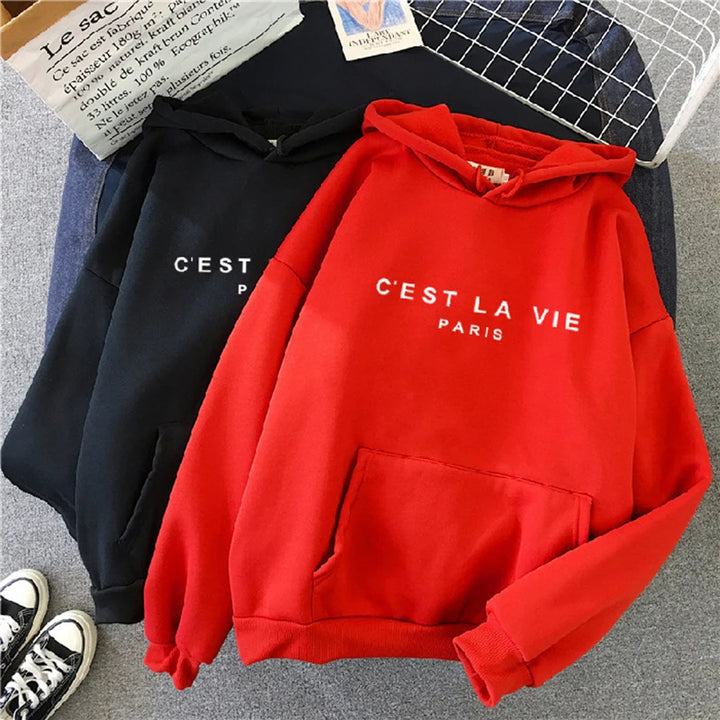 C'est La Vie Hoodie - Different colors