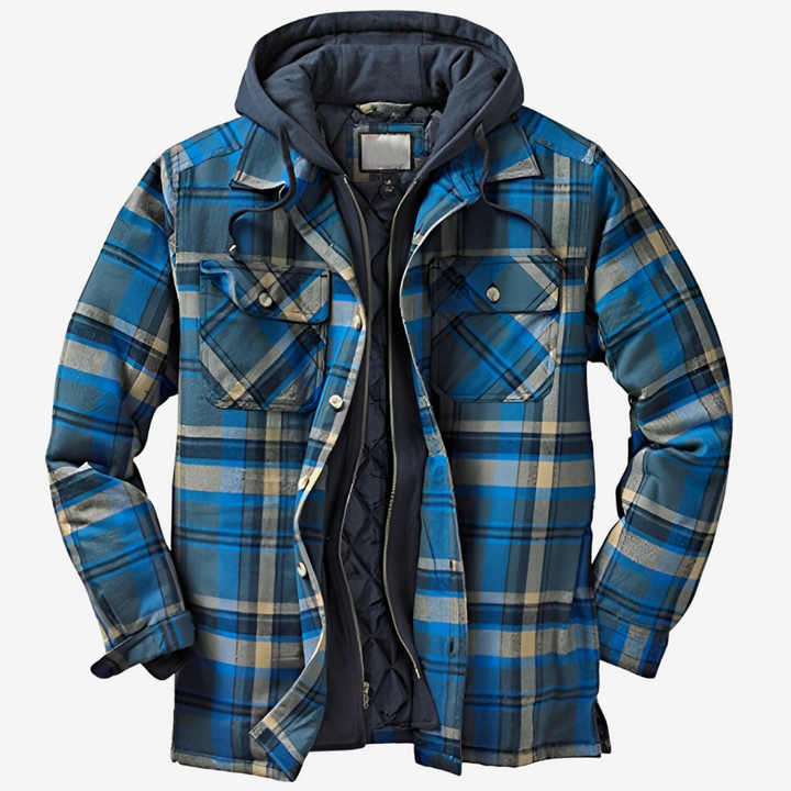 David - Hooded Flannel Jacket