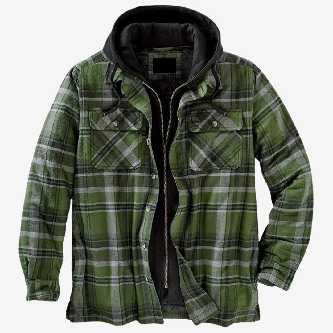 David - Hooded Flannel Jacket