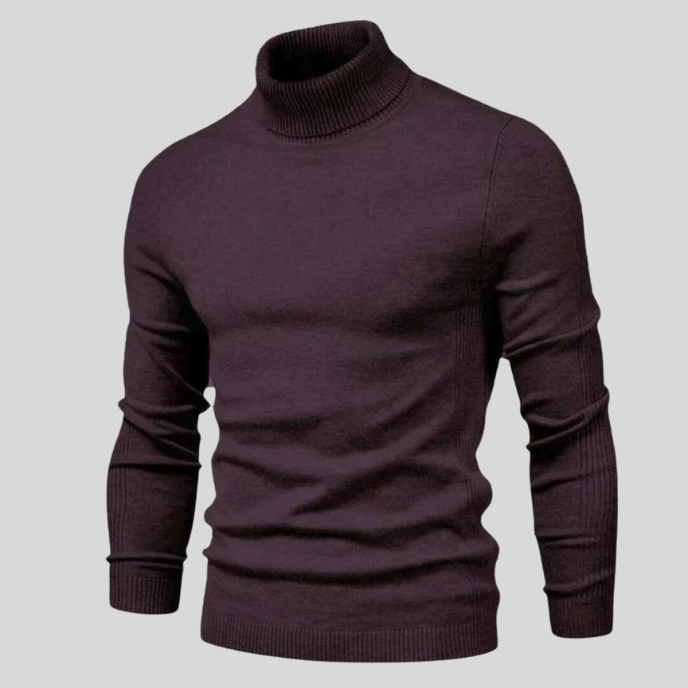 Simon - Classic Roll Neck Sweater