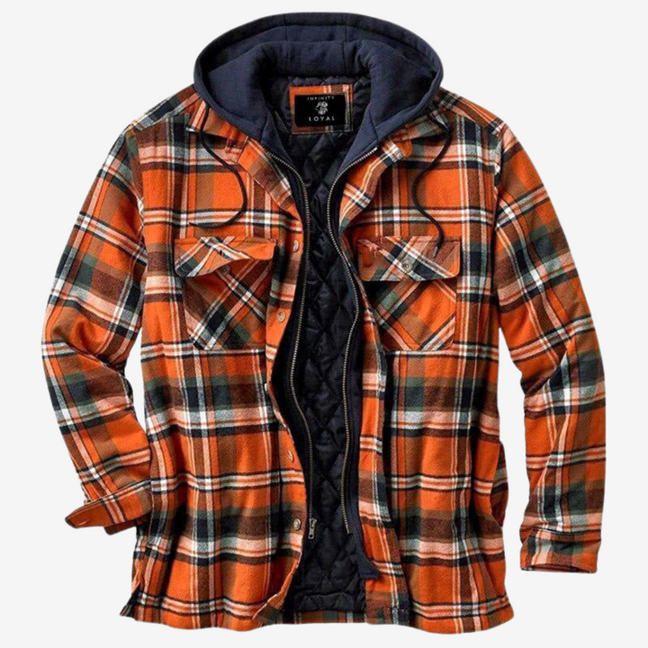 David - Hooded Flannel Jacket