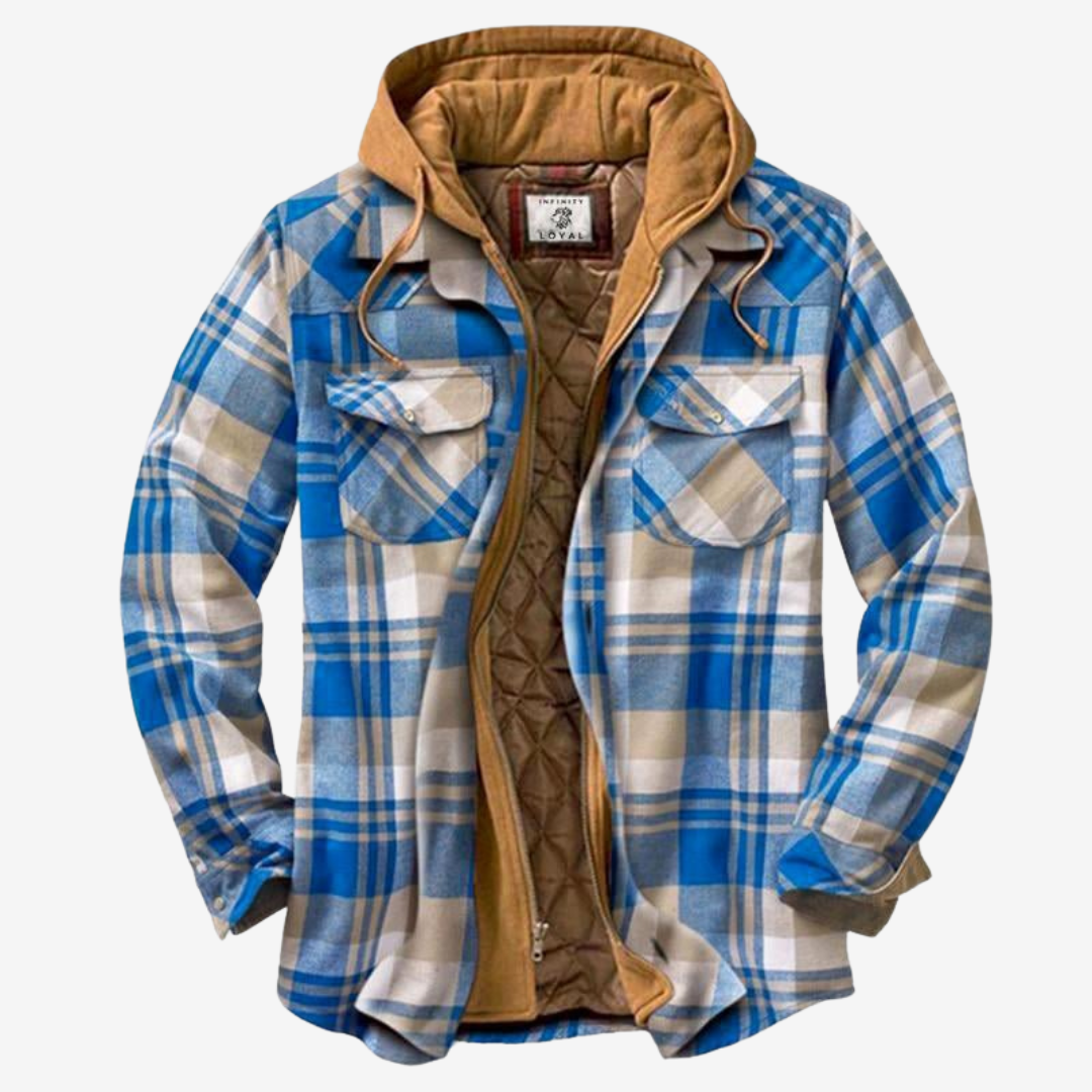 David - Hooded Flannel Jacket