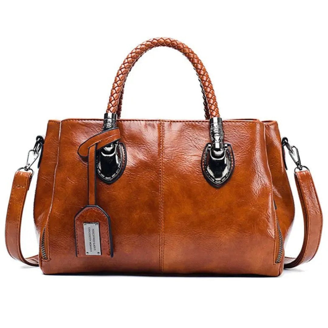 SASHA™ - LUXE LEATHER TOTE BAG