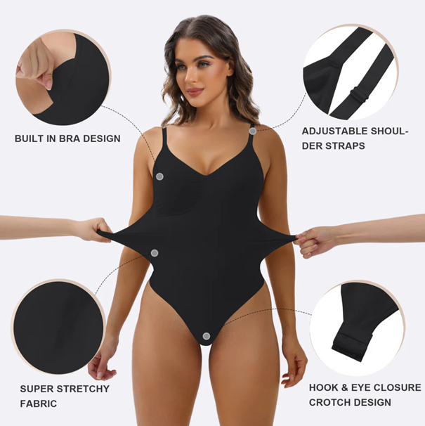 Harper-Lynn Outfitters™ Snatched Thong Body Suit