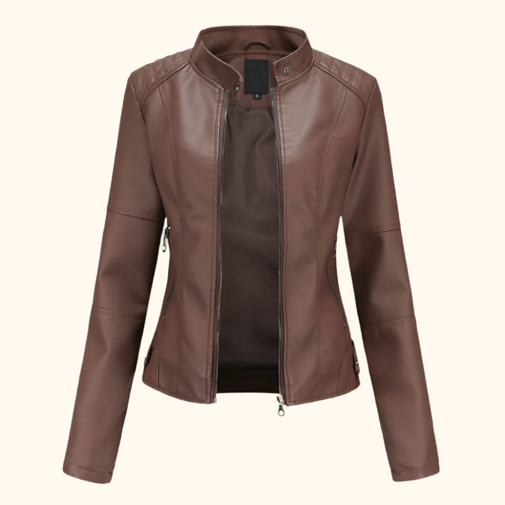 Marisa | Veste en cuir