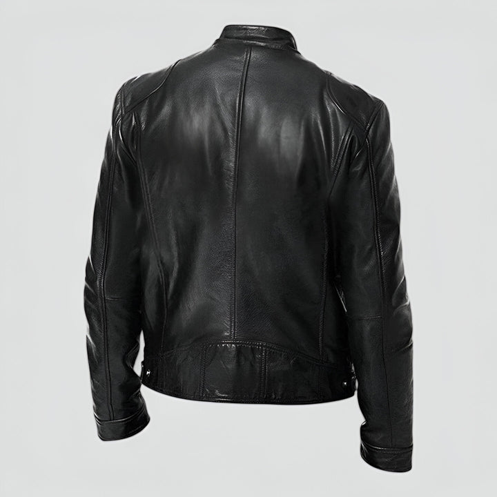 Roger™ | Versatile & Elegant Leather Jacket