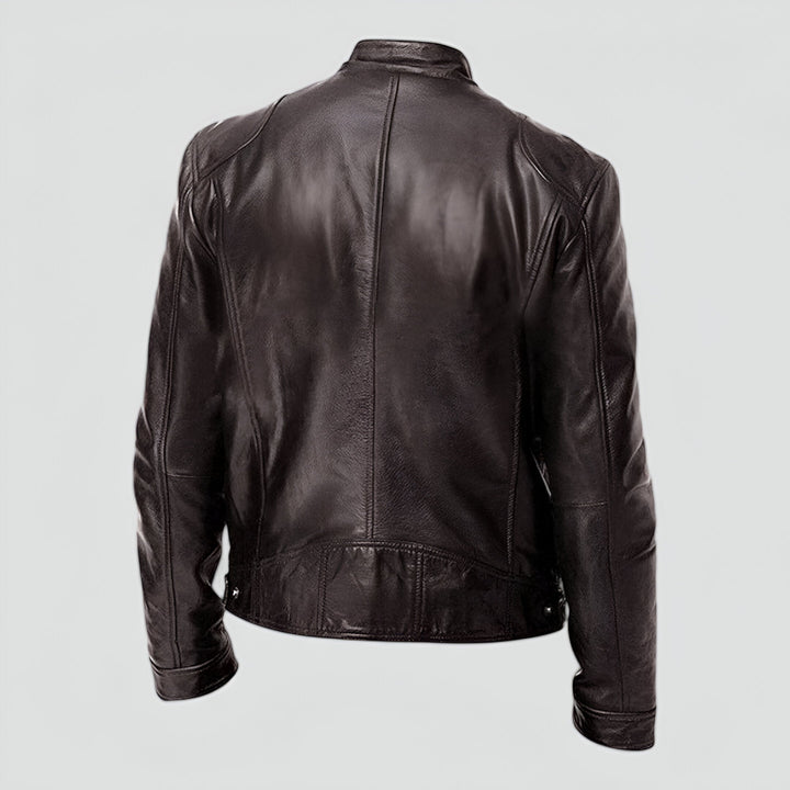 Roger™ | Versatile & Elegant Leather Jacket