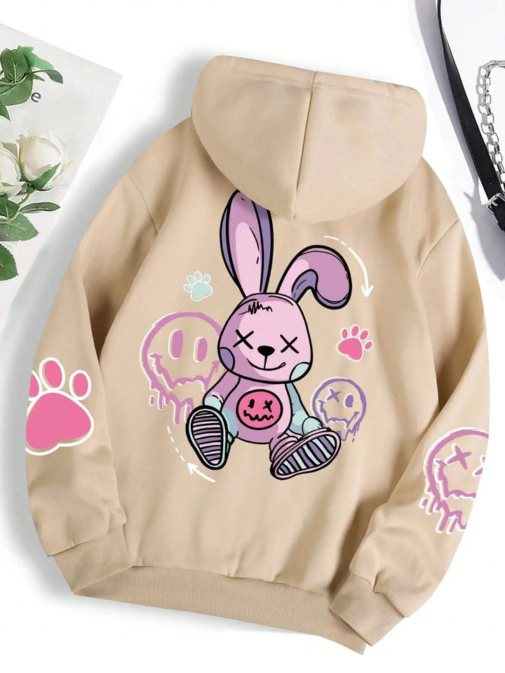 Casual Bunny Hoodie - Different Colors