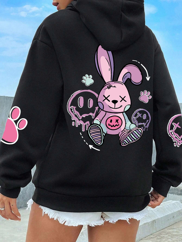 Casual Bunny Hoodie - Different Colors