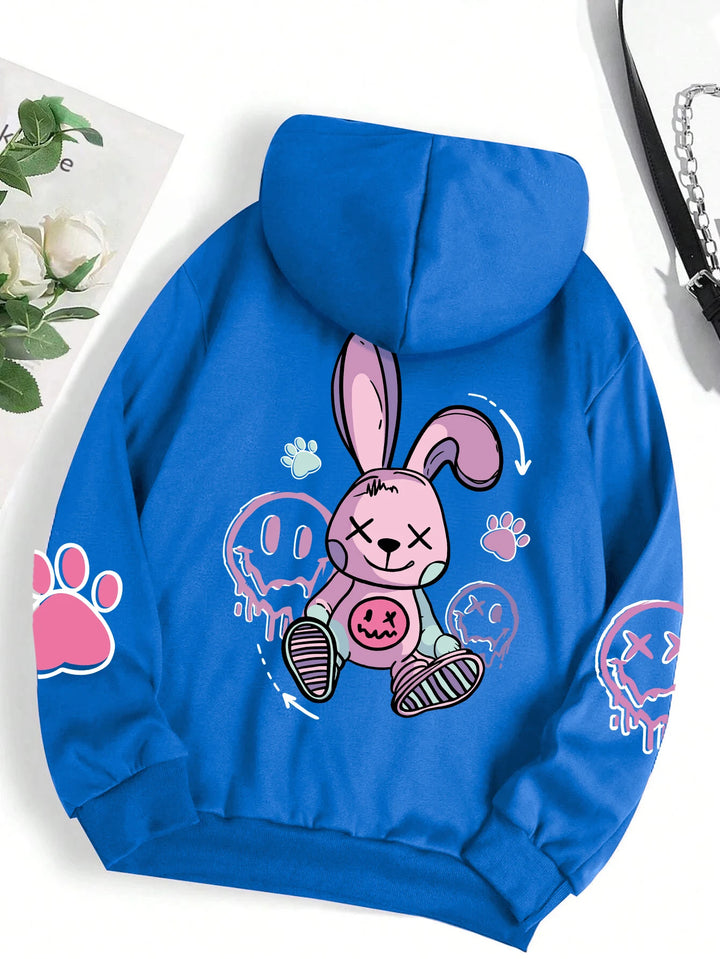 Casual Bunny Hoodie - Different Colors