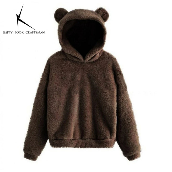 Warm Hoodie with Ears - Different colors