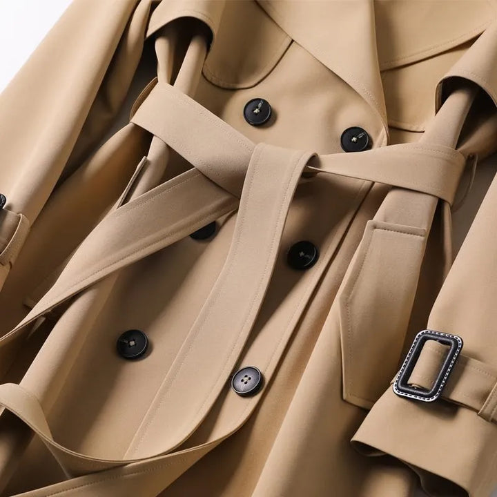 Amoura - Belted Trench Coat