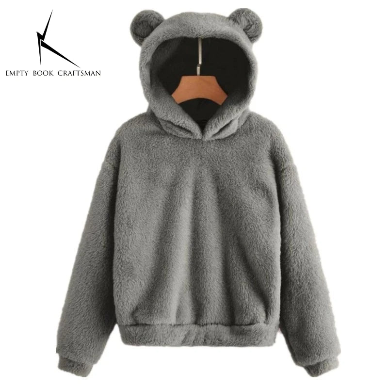 Warm Hoodie with Ears - Different colors