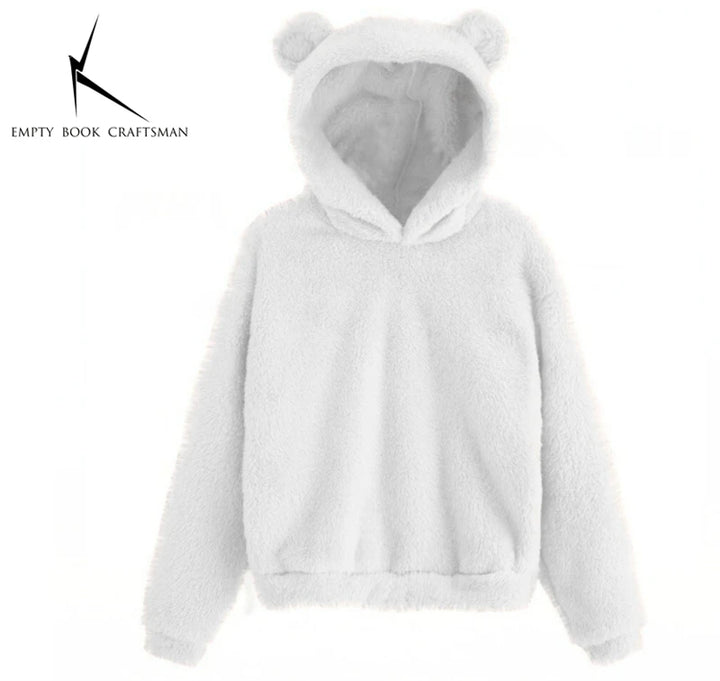 Warm Hoodie with Ears - Different colors