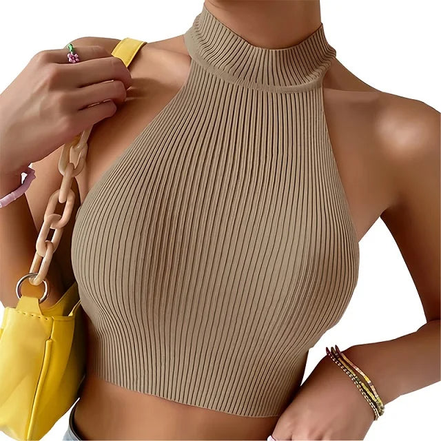 Knitwear Sleeveless Top Bianca - Different colors