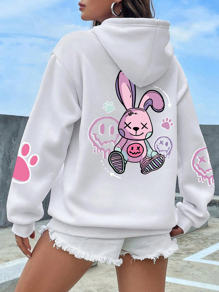 Casual Bunny Hoodie - Different Colors